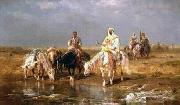 unknow artist Arab or Arabic people and life. Orientalism oil paintings  361 oil painting on canvas
